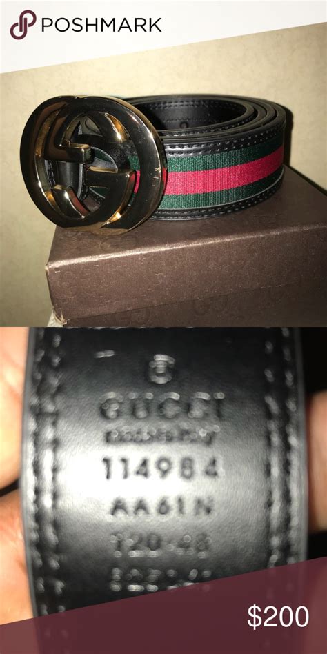 how to check if gucci belt is real|authentic gucci belt box.